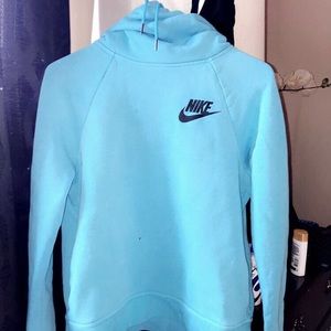 Nike funnel neck hoodie